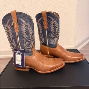 Twisted X Women’s 11” Rancher Western Boot Square Toe, size 8 B, Brand new tags